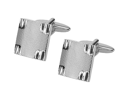 670-20R Shiny Style Mens Cufflinks