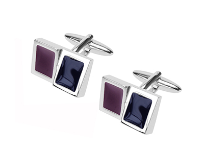 604-6R 2019 Purple Men Cufflink