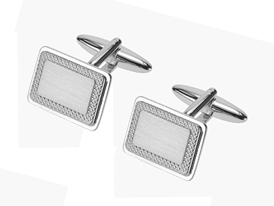 671-15R2 Cufflinks in Brass