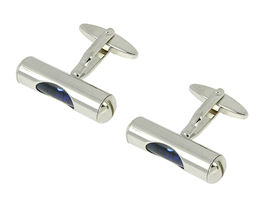 236-16R Blue Stone Cufflink