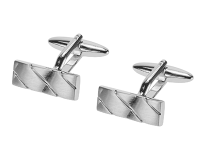 672-3R1 Metal Cufflinks