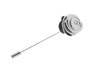 TN-2077R Long Needle Rose Lapel Fantasy Pins