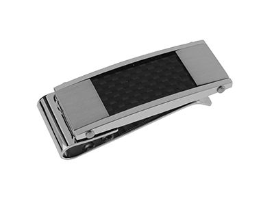 MC1-22R2 Black Carbon Fiber Wallets Money Clip