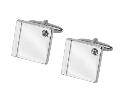 663-10GR Beauty High Quality Gem Cufflink