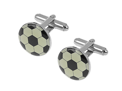 284-21R Sports Football Cufflinks