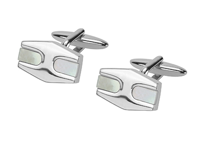 670-18 Classic Stone Cufflink