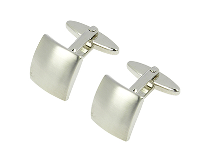 150-1R1 Metal Shirt Cufflink Blank