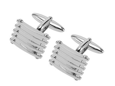 631-8R Silver Shirt Cufflinks