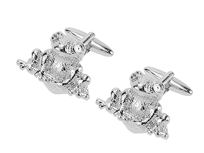 1866-6R Frog Gift Cufflinks