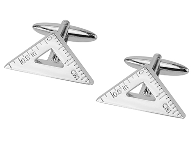 279-22R Novelty Ruler Cufflinks