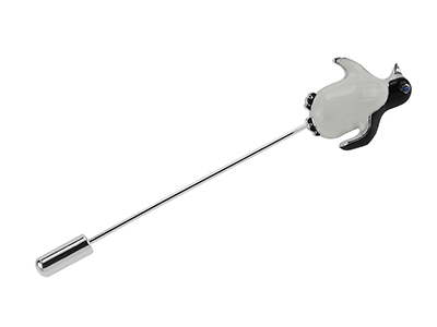 LP54-11R Animal Long Needle Penguin Suit lapel Pin