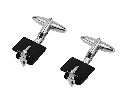 642-20R Graduation Cap Student Cufflink