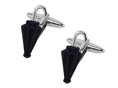 628-24R Mens Novelty Enamel Umbrella Cufflinks