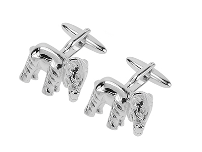 1865-17R Elephant Animal Cufflinks