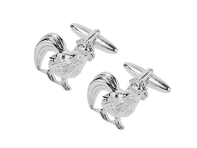 1865-21 Chicken Design Cufflink