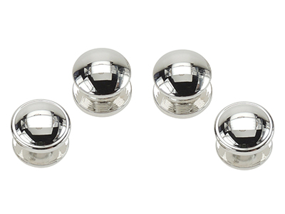 ST1-10R2 Small Modern Laser Metal Shirt Studs