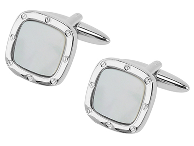 31-1R Square Frame Cufflinks