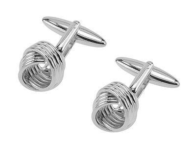 1870-7R Mens Knot Cufflinks