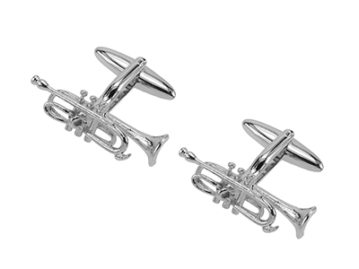 642-16R Trumpet Cufflinks