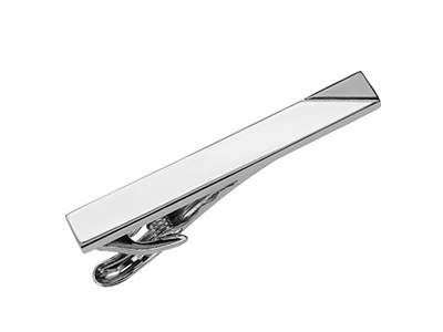 TN-3260RGM Shiny Metal Groom Tie Clip