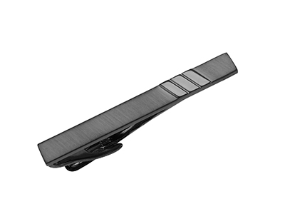 TN-3213GM2 52mm Matt Gun Metal Tie Clip