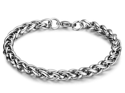 SSB0134R Stainless Steel Franco Chain Bracelet