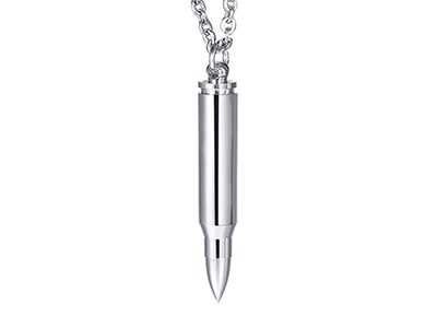 SSN0094R Openable Bullet Necklace