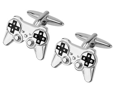 667-6R Video Game Controller Cufflinks